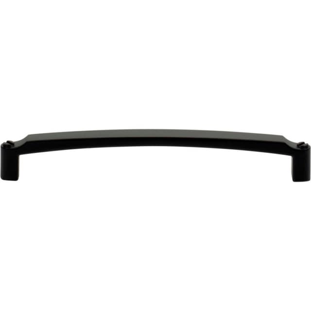 Top Knobs Morris Series Flat Black 6-5/16" (160 mm) Center to Center Appliance Pull, -TK3173BLK