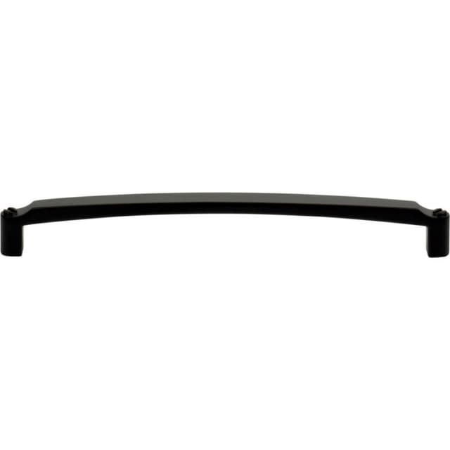 Top Knobs Morris Series 7-9/16" (192 mm) Center to Center Flat Black Pull, - TK3174BLK