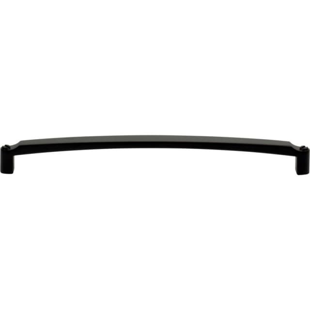 Top Knobs Morris Series 8-13/16" (224 mm) Center to Center Flat Black Pull, - TK3175BLK