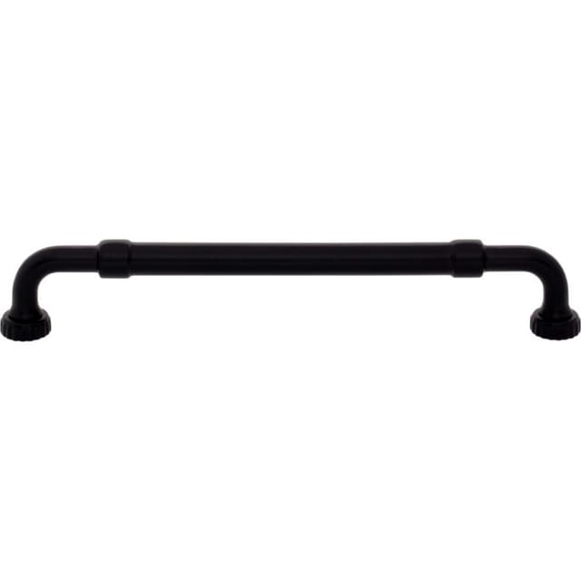 Top Knobs Coddington-Holden Series 7-9/16" (192 mm) Center to Center Flat Black Pull, - TK3183BLK