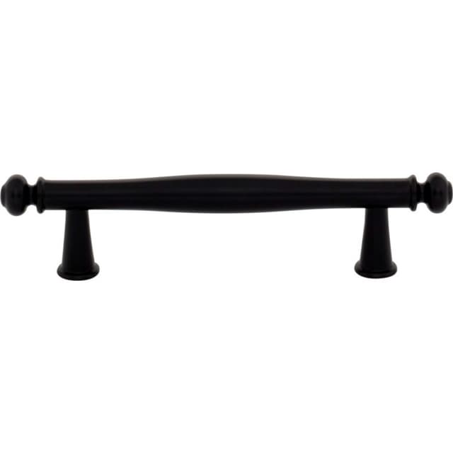 Top Knobs Coddington Series 3-3/4" (96 mm) Center to Center Flat Black Pull, - TK3191BLK
