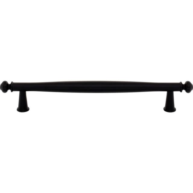 Top Knobs Coddington Series 6-5/16" (160 mm) Center to Center Flat Black Pull, - TK3193BLK