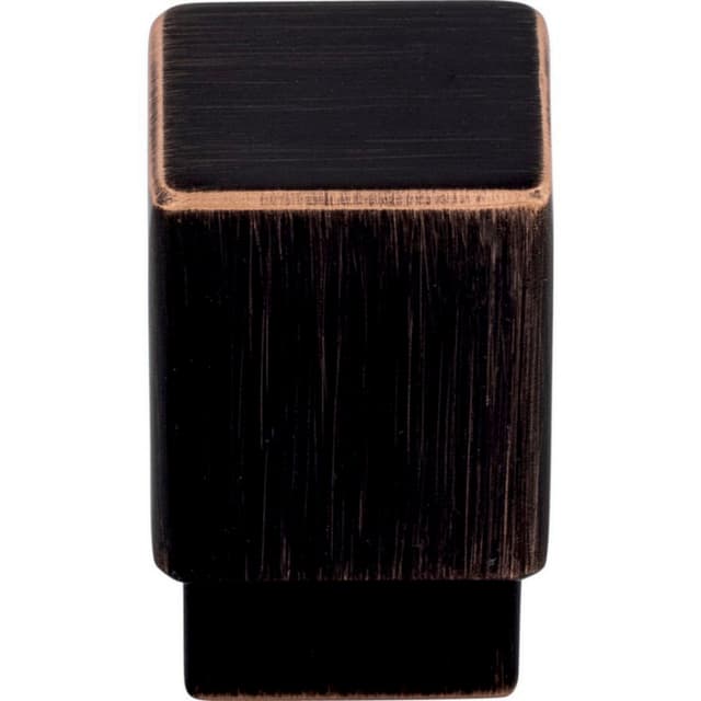 Top Knobs Sanctuary Series 3/4 in (19 mm) L x 3/4 in (19 mm) W Tuscan Bronze Knob, - TK31TB