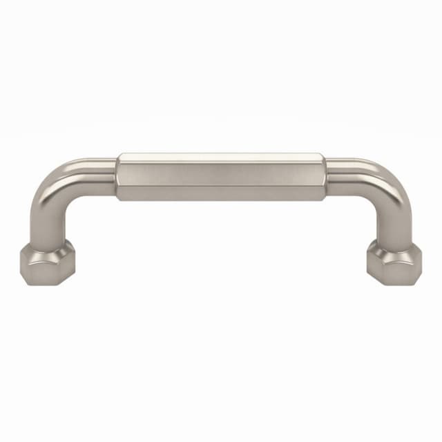 Top Knobs Coddington-Dustin Series 3-3/4" (96 mm) Center to Center Brushed Satin Nickel Pull, - TK3201BSN