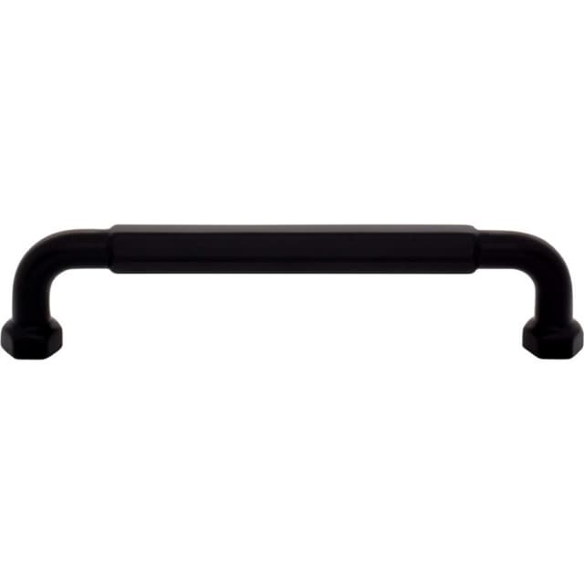 Top Knobs Coddington-Dustin Series 5-1/16" (128 mm) Center to Center Flat Black Pull, - TK3202BLK