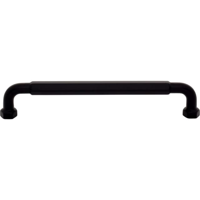 Top Knobs Coddington-Dustin Series 6-5/16" (160 mm) Center to Center Flat Black Pull, - TK3203BLK