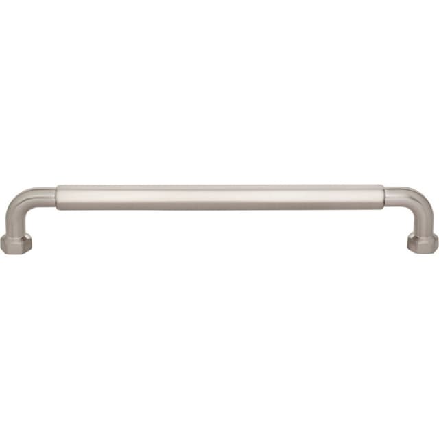 Top Knobs Coddington-Dustin Series 7-9/16" (192 mm) Center to Center Brushed Satin Nickel Pull, - TK3204BSN