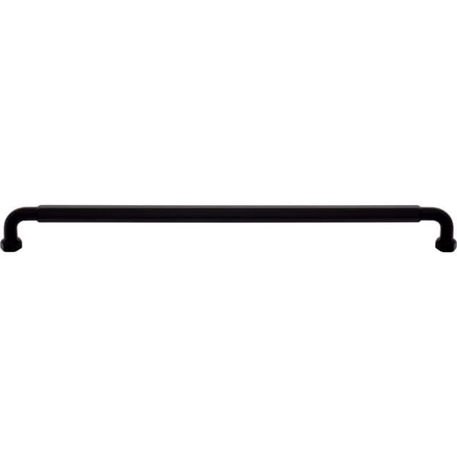 Top Knobs Coddington-Dustin Series 12" (305 mm) Center to Center Flat Black Pull, - TK3206BLK