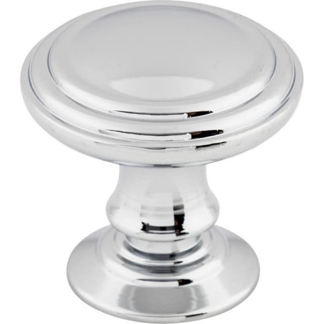 Top Knobs Chareau Series 1-1/4" (32 mm) Diameter Polished ChromeKnob, - TK320PC