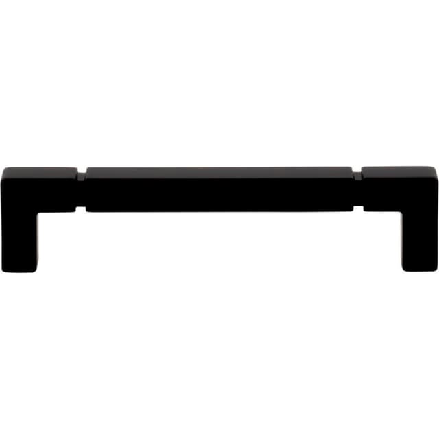 Top Knobs Coddington-Langston Series 5-1/16" (128 mm) Center to Center Flat Black Pull, - TK3222BLK