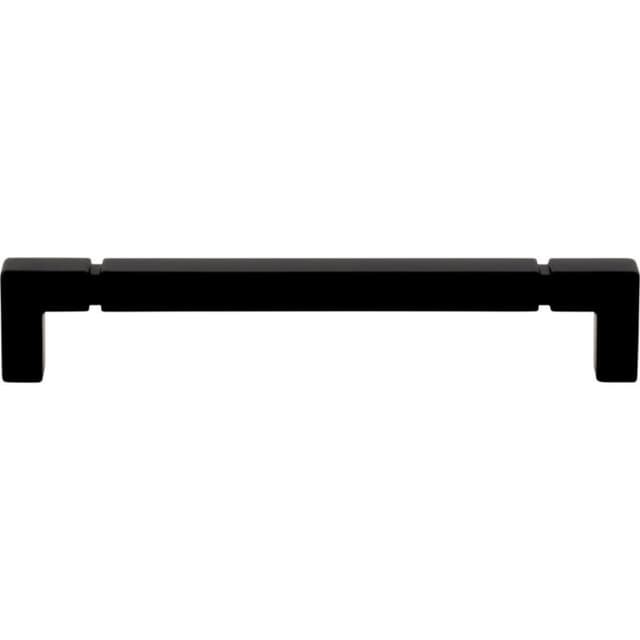 Top Knobs Coddington-Langston Series 6-5/16" (160 mm) Center to Center Flat Black Pull, - TK3223BLK
