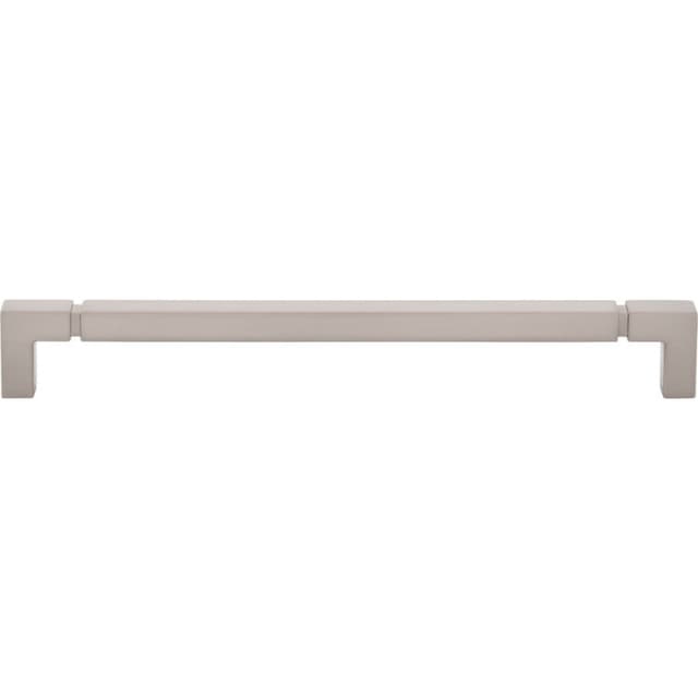 Top Knobs Coddington-Langston Series 8-13/16" (224 mm) Center to Center Brushed Satin Nickel Pull, - TK3225BSN
