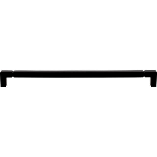 Top Knobs Coddington-Langston Series 12" (305 mm) Center to Center Flat Black Pull, - TK3226BLK