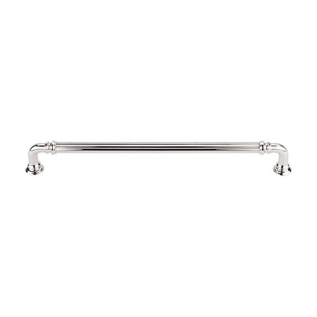 Top Knobs Chareau Series 9" (229 mm) Center to Center Polished Nickel Pull, - TK325PN