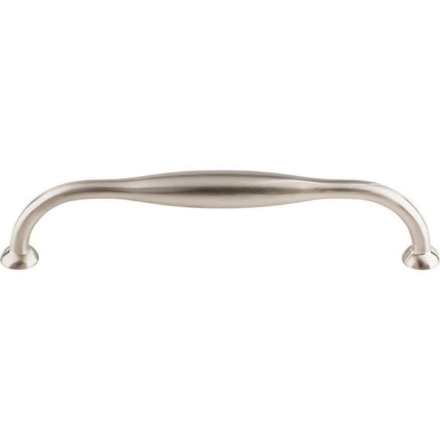Top Knobs Chareau Series 6-5/16" (160 mm) Center to Center Brushed Satin Nickel Pull, - TK382BSN