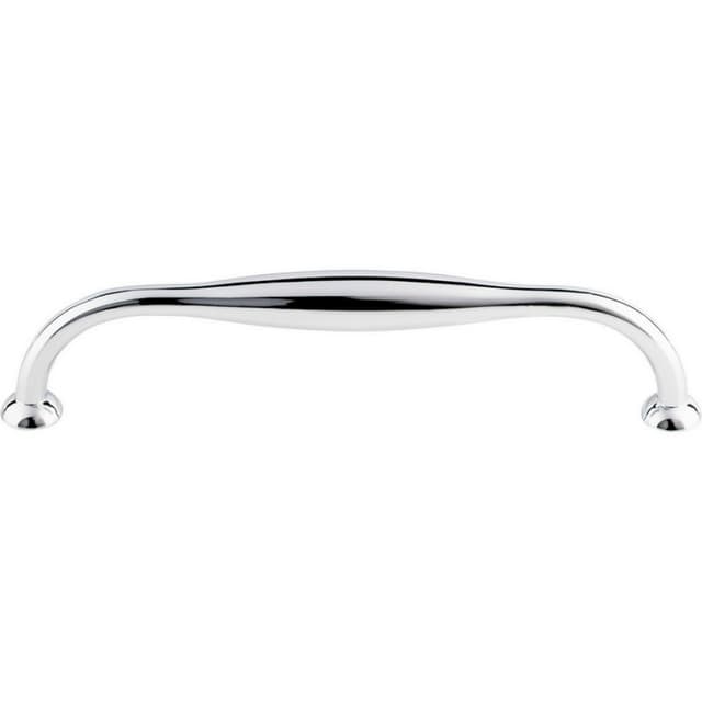 Top Knobs Chareau Series 6-5/16" (160 mm) Center to Center Polished Chrome Pull, - TK382PC