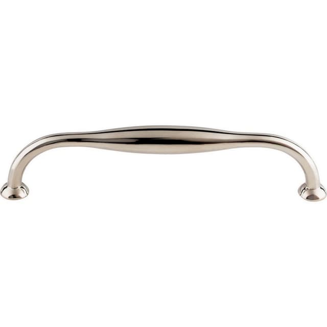 Top Knobs Chareau Series 6-5/16" (160 mm) Center to Center Polished Nickel Pull, - TK382PN
