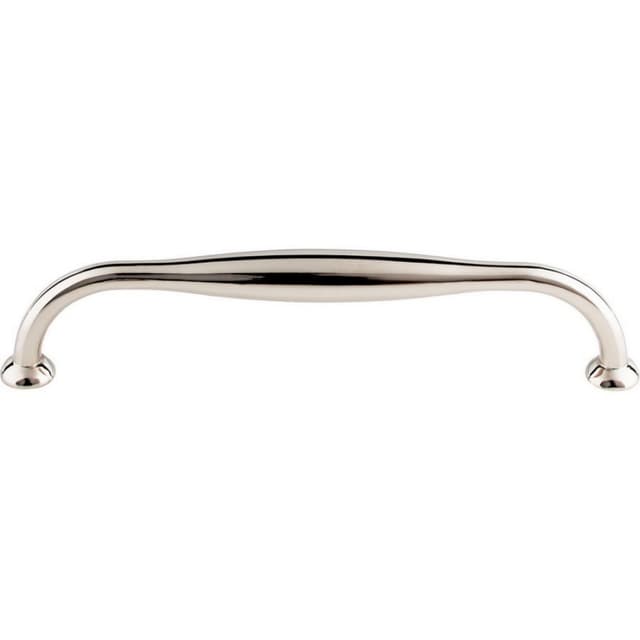 Top Knobs Chareau Series 7-1/2" (191 mm) Center to Center Polished Nickel Pull, - TK383PN
