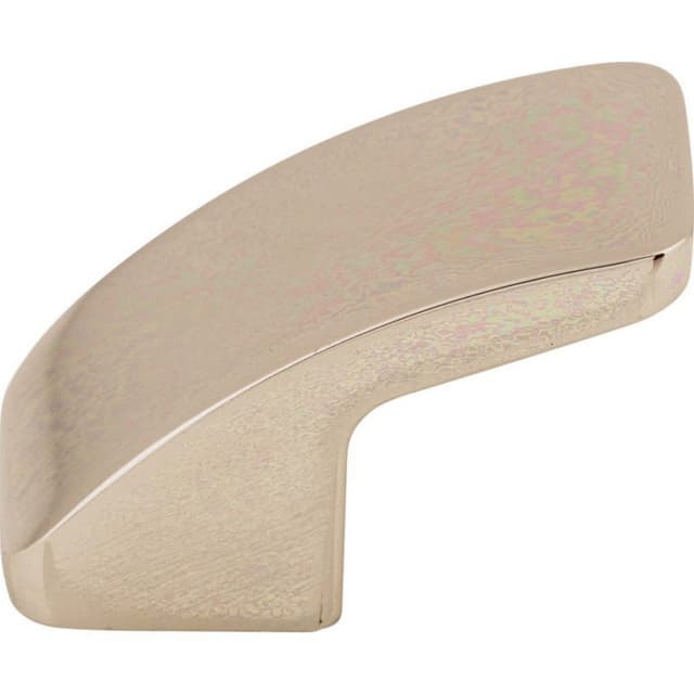 Top Knobs Sanctuary Series 1-1/4 in (32 mm) L x 3/4 in (19 mm) W Polished Nickel Knob, - TK52PN