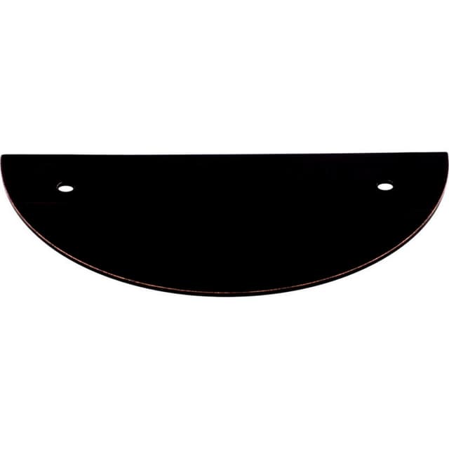 Half Circle Back Plate Tuscan Bronze