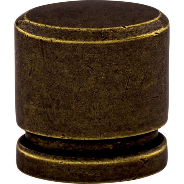 Top Knobs Sanctuary Series 1 in (25 mm) L x 1/2 in (12.5 mm) W German Bronze Knob, - TK57GBZ