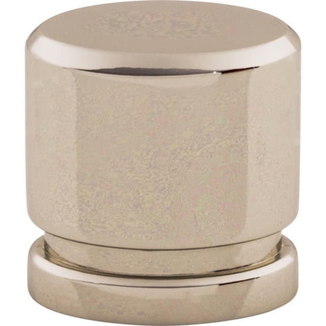 Top Knobs Sanctuary Series 1 in (25 mm) L x 1/2 in (12.5 mm) W Polished Nickel Knob, - TK57PN