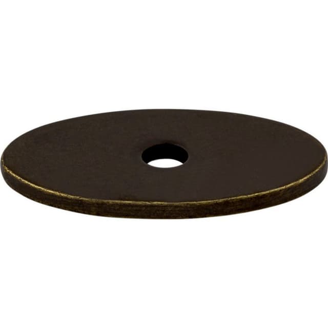 Small Oval Backplate German Bronze