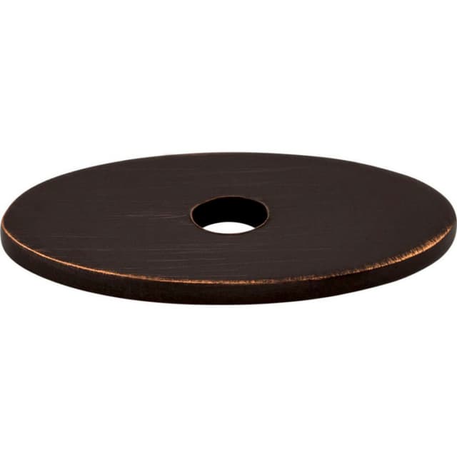 Small Oval Backplate Tuscan Bronze