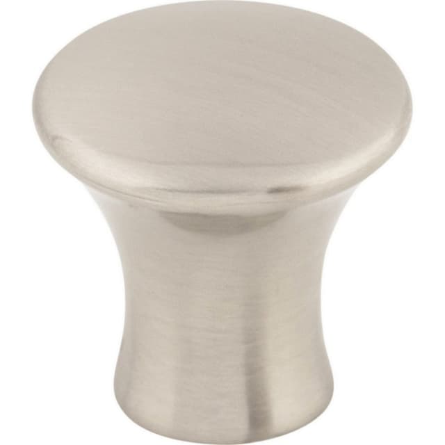 Top Knobs Mercer Series 7/8" (22 mm) Diameter Brushed Satin NickelKnob, - TK590BSN