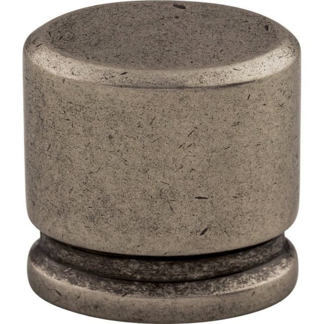 Top Knobs Sanctuary Series 1-1/8 in (28.5 mm) L x 11/16 in (17 mm) W Antique Pewter Knob, - TK59PTA