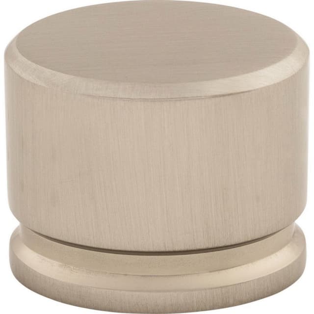 Top Knobs Sanctuary Series 1-3/8 in (35 mm) L x 7/8 in (22 mm) W Brushed Satin Nickel Knob, - TK61BSN