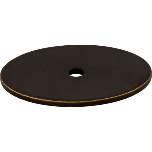 Large Oval Backplate German Bronze