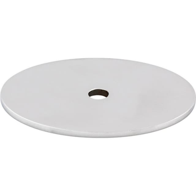 Large Oval Backplate Polished Chrome