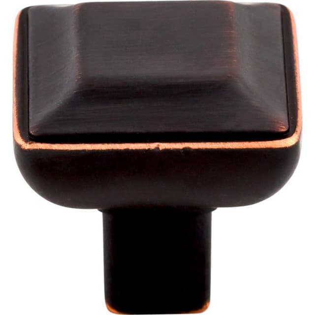Top Knobs Transcend Series 1-1/8 in (28.5 mm) L x 1-1/8 in (29 mm) W Umbrio Knob, - TK671UM