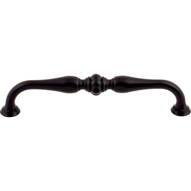 Top Knobs Devon Series 6-5/16" (160 mm) Center to Center Flat Black Pull, - TK694BLK