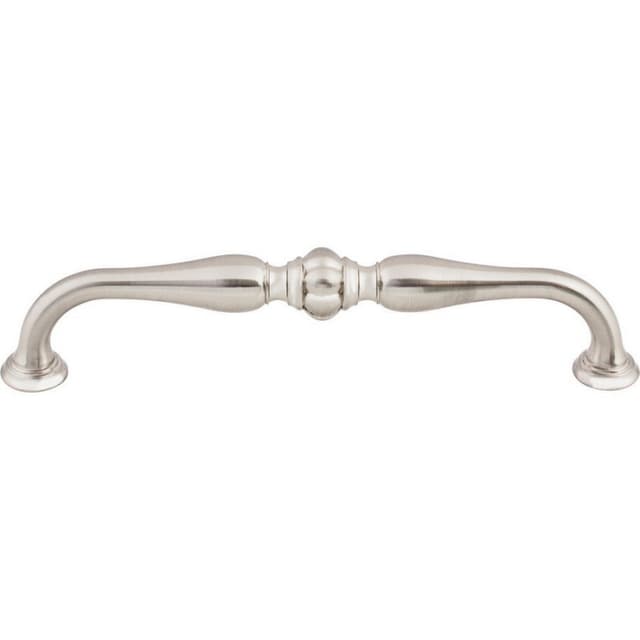 Top Knobs Devon Series 6-5/16" (160 mm) Center to Center Brushed Satin Nickel Pull, - TK694BSN
