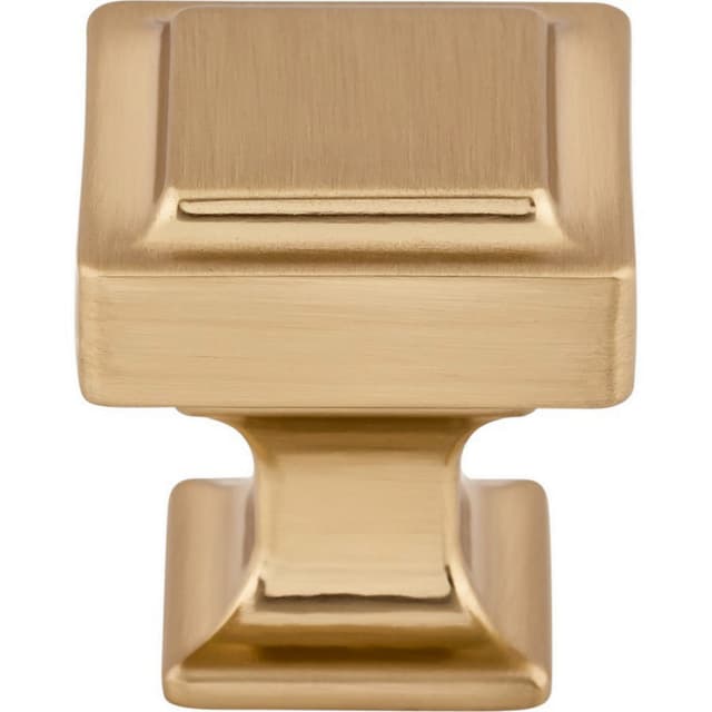 Top Knobs Transcend Series 1-1/8 in (28.5 mm) L x 1-1/8 in (29 mm) W Honey Bronze Knob, - TK701HB