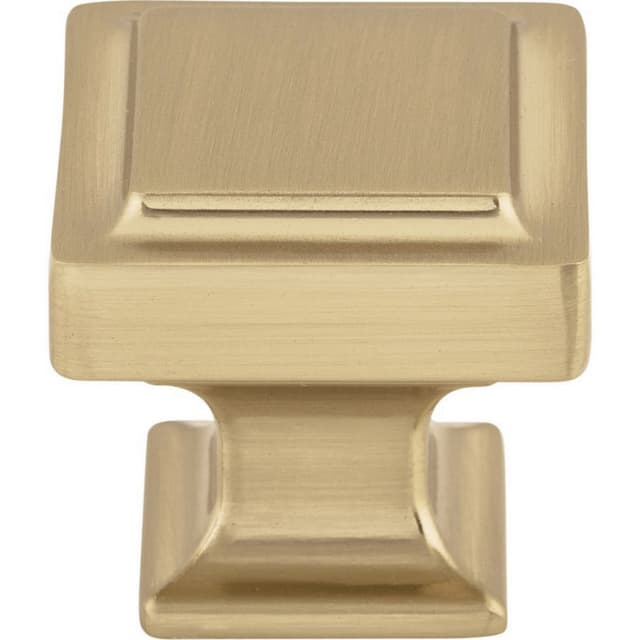Top Knobs Transcend Series 1-1/4 in (32 mm) L x 1-1/4 in (32 mm) W Honey Bronze Knob, - TK702HB