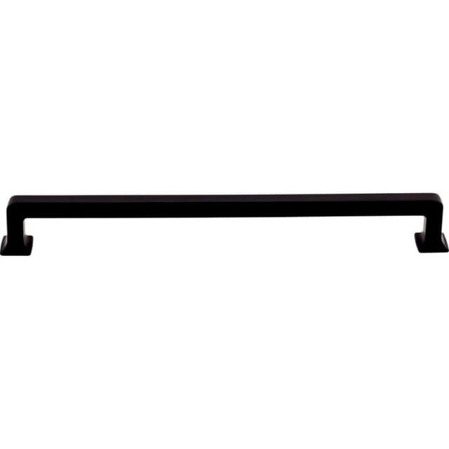 Top Knobs Transcend Series 9" (229 mm) Center to Center Flat Black Pull, - TK706BLK