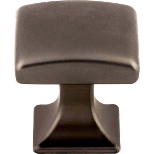 Top Knobs Transcend Series 1-1/8 in (28.5 mm) L x 1-1/8 in (29 mm) W Ash Gray Knob, - TK721AG
