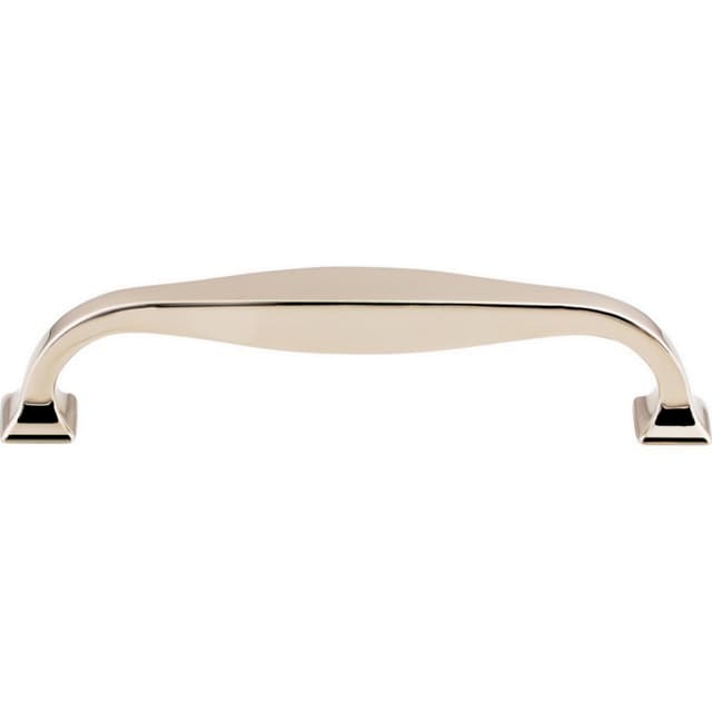 Top Knobs Transcend Series 5-1/16" (128 mm) Center to Center Polished Nickel Pull, - TK723PN