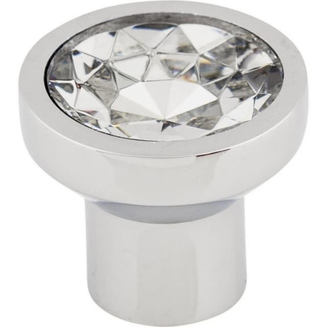 Top Knobs Barrington Series 13/16" (21 mm) Diameter Polished ChromeKnob, - TK735PC