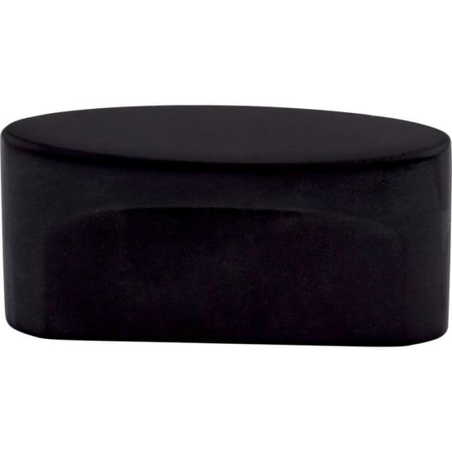 Top Knobs Sanctuary Series 2-1/4 in (57 mm) L x 5/8 in (16 mm) W Flat Black Knob, - TK74BLK