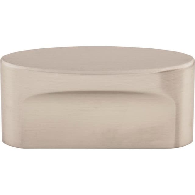 Top Knobs Sanctuary Series 2-1/4 in (57 mm) L x 5/8 in (16 mm) W Brushed Satin Nickel Knob, - TK74BSN