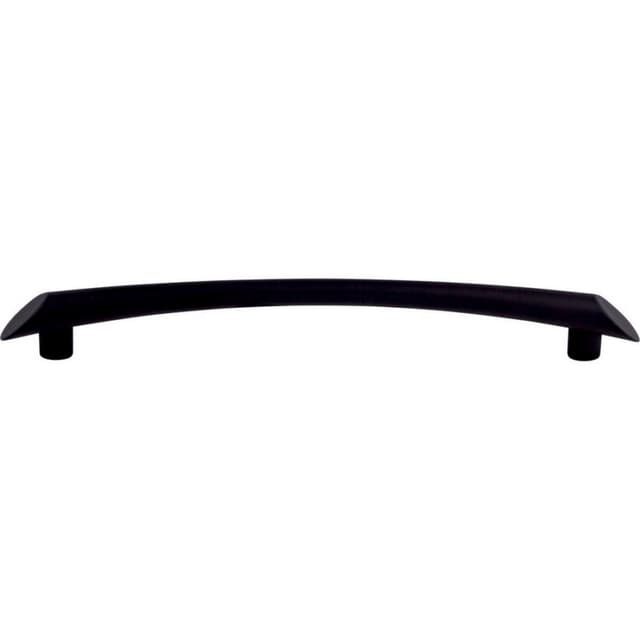 Top Knobs Barrington Series 7-9/16" (192 mm) Center to Center Flat Black Pull, - TK785BLK