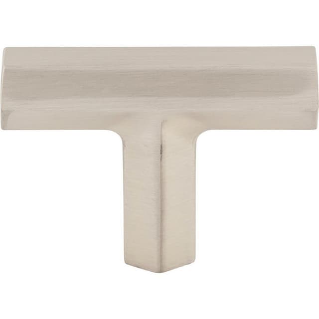 Top Knobs Serene Series 1-3/4 in (44 mm) L x 7/16 in (11 mm) W Brushed Satin Nickel Knob, - TK790BSN