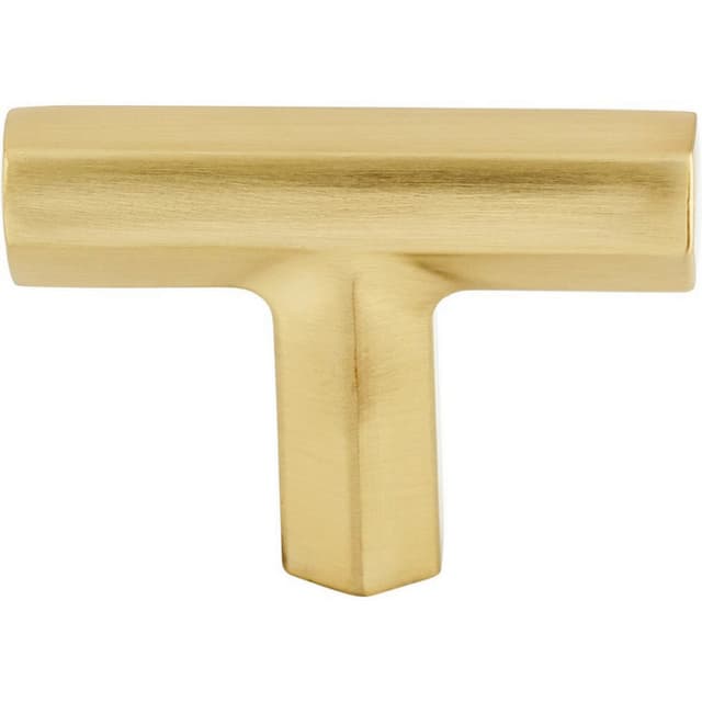 Top Knobs Serene Series 1-3/4 in (44 mm) L x 7/16 in (11 mm) W Honey Bronze Knob, - TK790HB