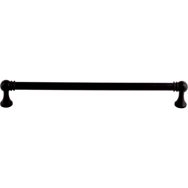 Top Knobs Serene Series 8-13/16" (224 mm) Center to Center Flat Black Pull, - TK806BLK