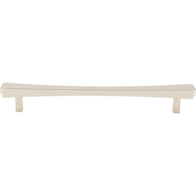 Top Knobs Serene Series 7-9/16" (192 mm) Center to Center Polished Nickel Pull, - TK815PN