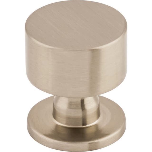 Top Knobs Serene Series 1-1/8" (28.5 mm) Diameter Brushed Satin NickelKnob, - TK821BSN